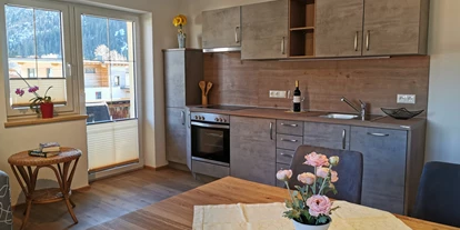 Pensionen - Balkon - Oberstdorf - Fewo "Rot Flüh" - Küche - Pension Tannheim