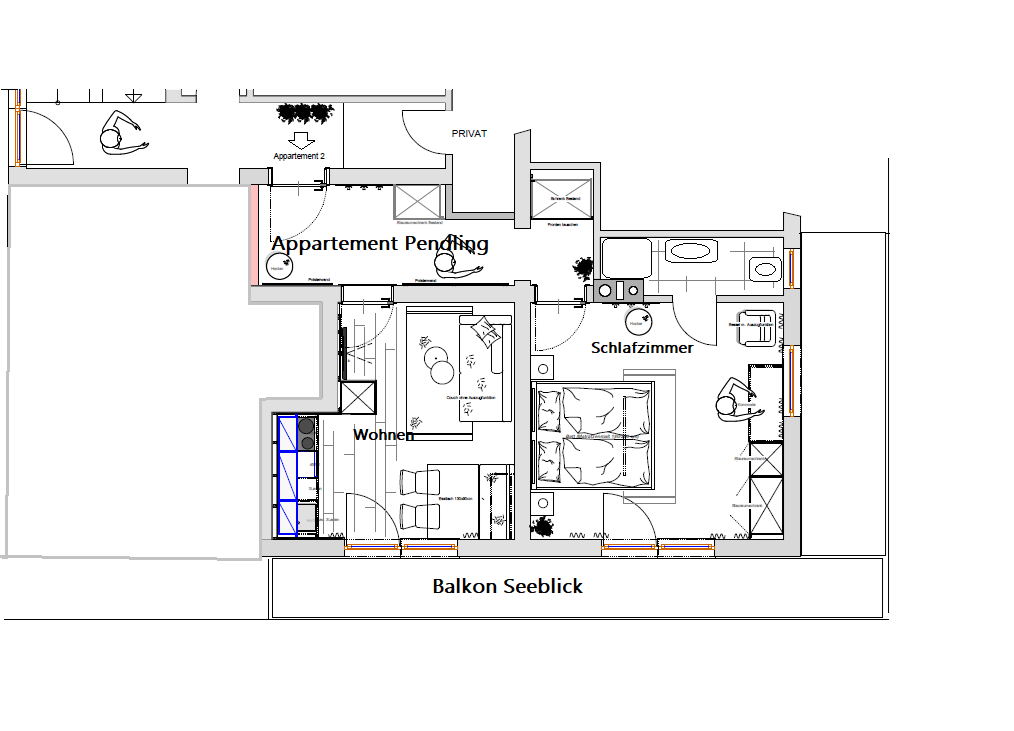 Appartements Ticklhof am See Zimmerkategorien Appartement "Pendling"