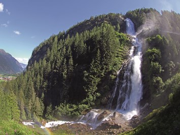 Bio & Reiterhof der Veitenhof Ausflugsziele Höchster Wasserfall Tirols - Stuibenfall
