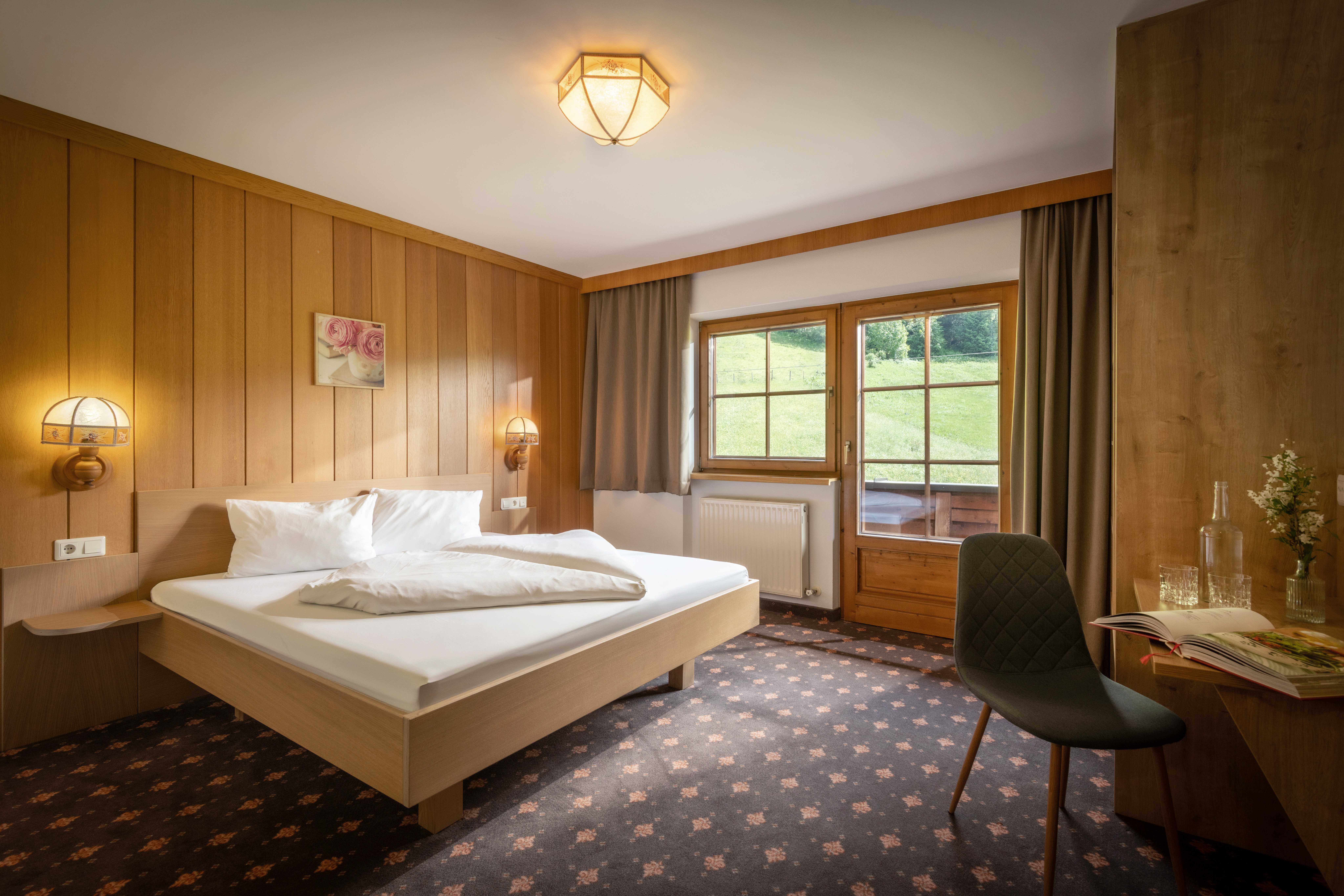Frühstückspension: Doppelzimmer/ Familienzimmer - Gasthof - Pension Schneerose