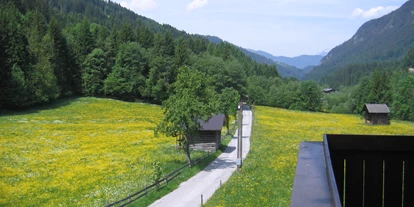 Pensionen - Parkplatz: kostenlos bei der Pension - Alpbach - Blick in die Kundler Klamm - Pension Waidmannsruh