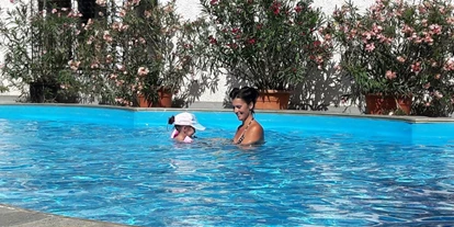 Pensionen - Naturns - Unser Schwimmbad - Linserhof