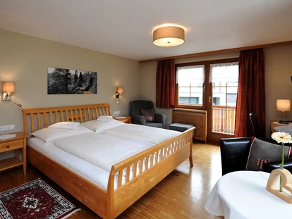 Pensionen - Balkon - Oberstdorf - Zimmer Laubbett mit Südbalkon - Wohlfühlhaus Evelin