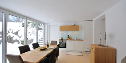 Pensionen - Garten - St. Gallenkirch - App.C 72m²  Garten, 2 Schlafzimmer, 2 Dusche/WC, 1 Doppel Infrarotkabine - Appartements Lenzikopf