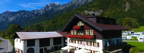 Frühstückspension: Walch's Camping & Landhaus - Ihre *** Frühstückspension im Klostertal am Arlberg in Innerbraz - Walch's Camping & Landhaus