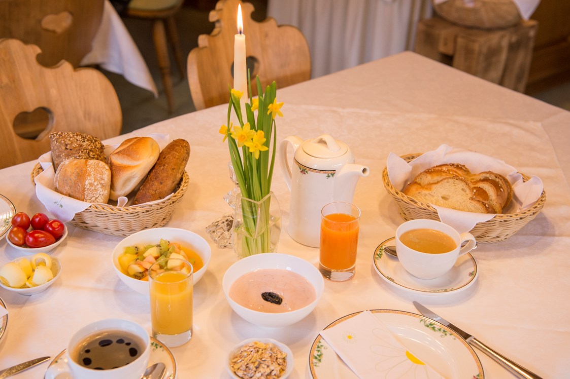 Frühstückspension: Ein stärkendes Frühstück für den Tag - Pension Daniel