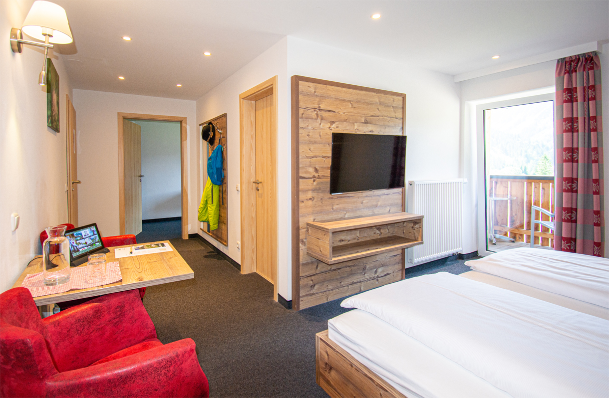 DAS KLEEMANNs - adults only Zimmerkategorien Gipfelblick