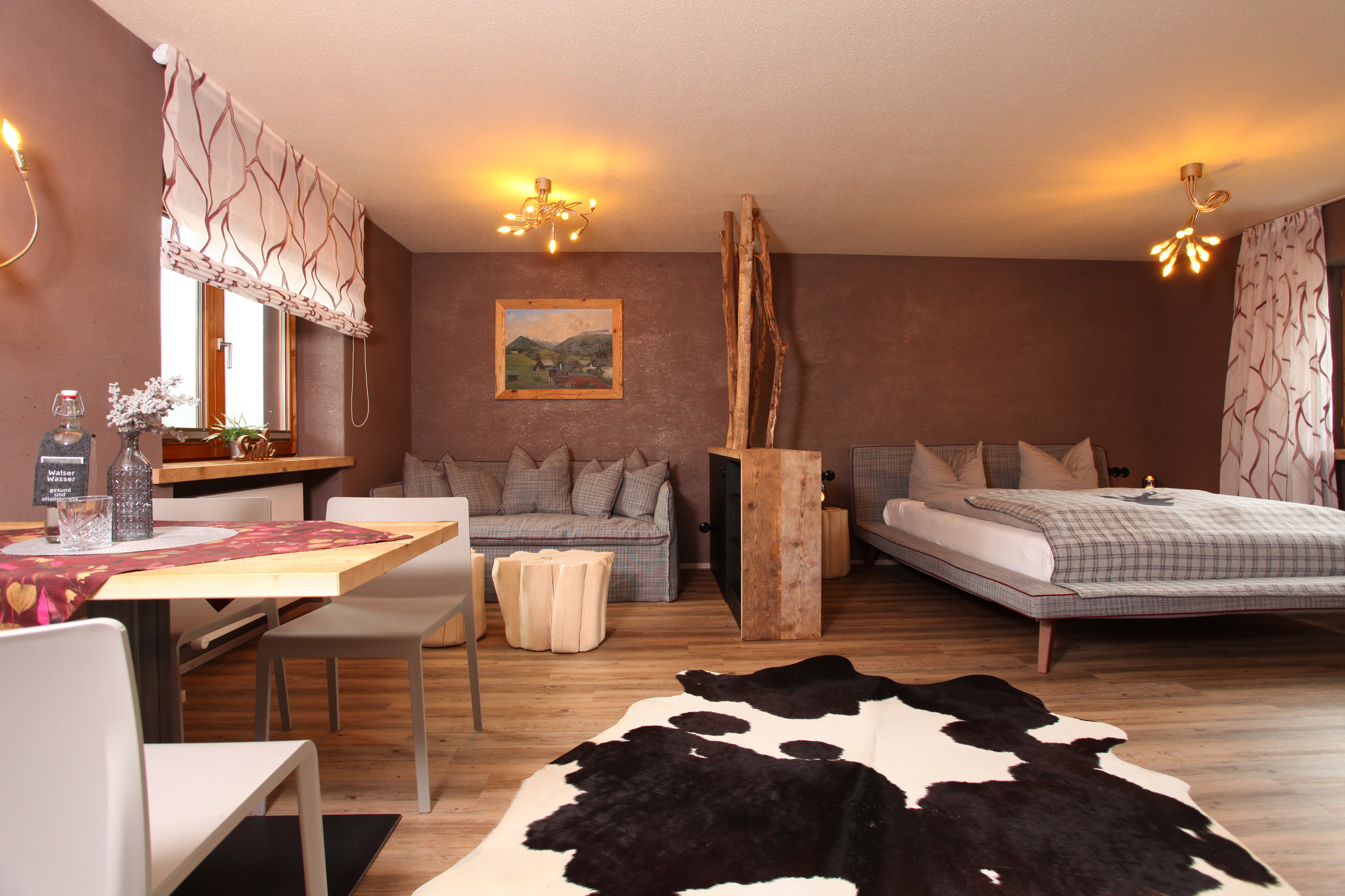 Frühstückspension: Appartement Gipfelstürmer mit Balkon - Landhaus Bromm