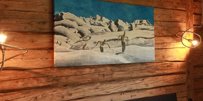 Pensionen - Parkplatz: kostenlos bei der Pension - St. Anton am Arlberg - Impressionen DZ Deluxe Gipfeltraum SCHWARZ - Landhaus Bromm