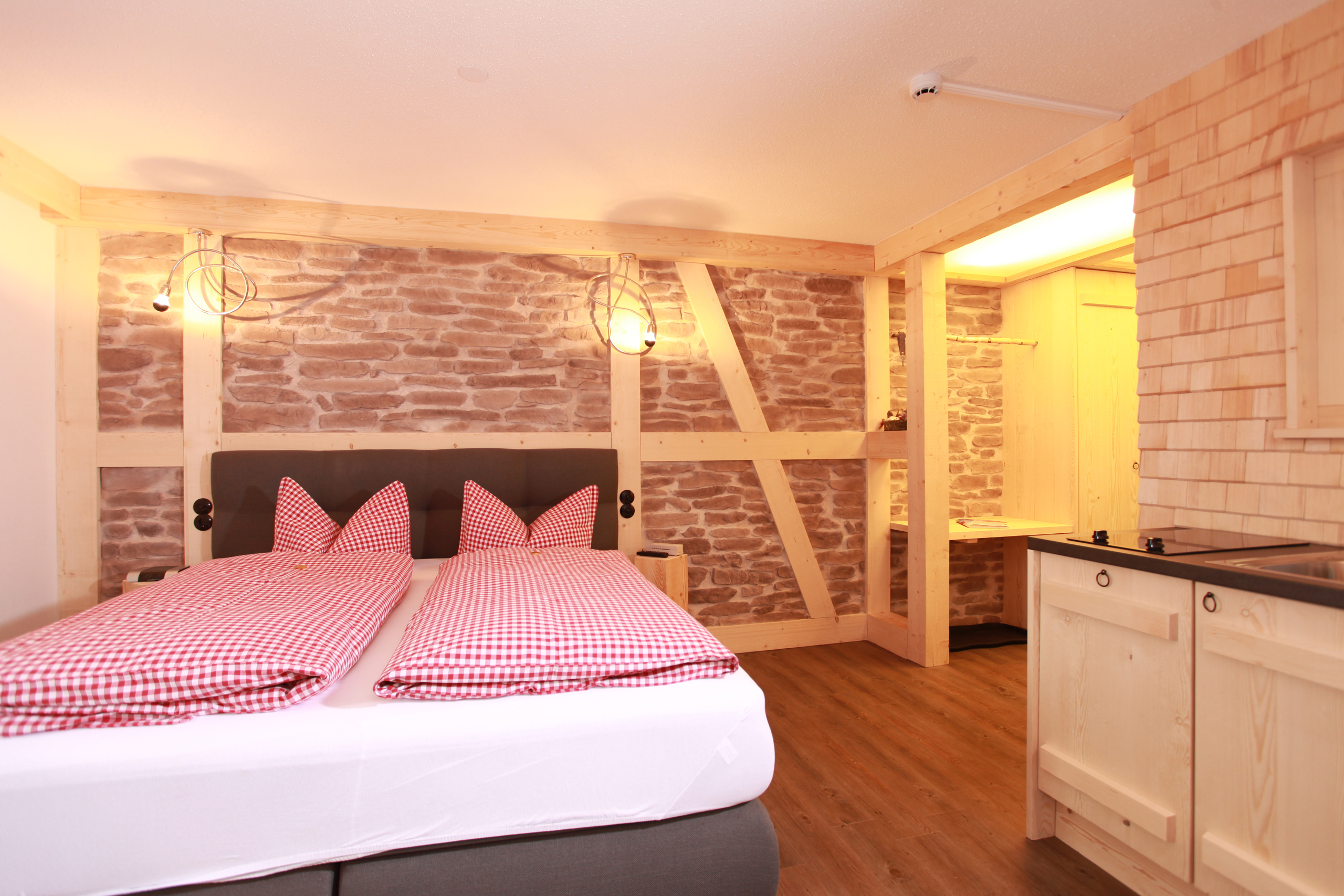 Landhaus Bromm Zimmerkategorien DZ Deluxe Gipfeltraum GRAU