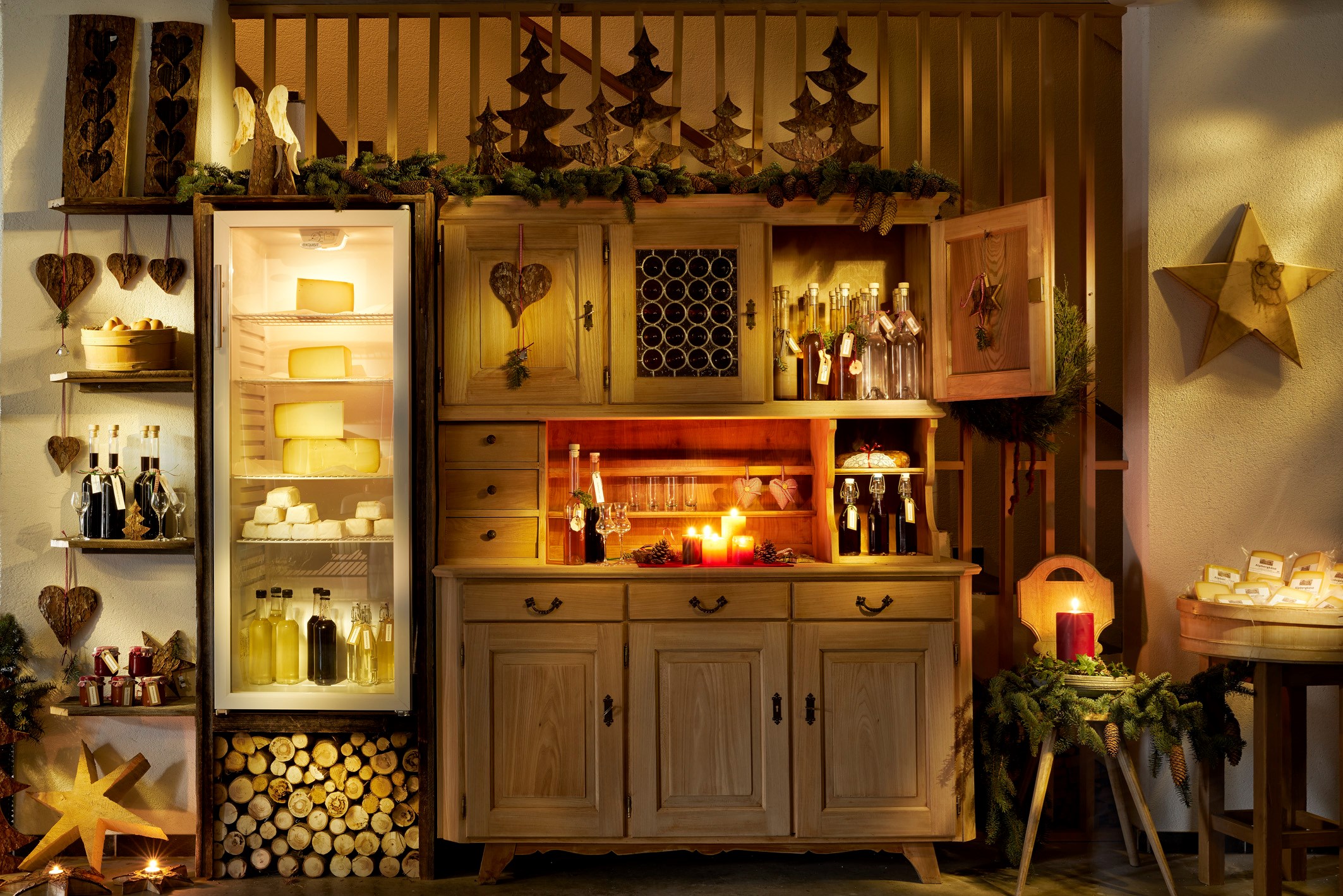 Pensionen - Bolsterlang - Kleiner Hofladen - Schweizer Hof