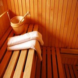 Frühstückspension: Sauna im Haus - Pension Faneskla