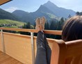 Frühstückspension: Aussicht von den Balkonen - Alpin - Studios & Suites
