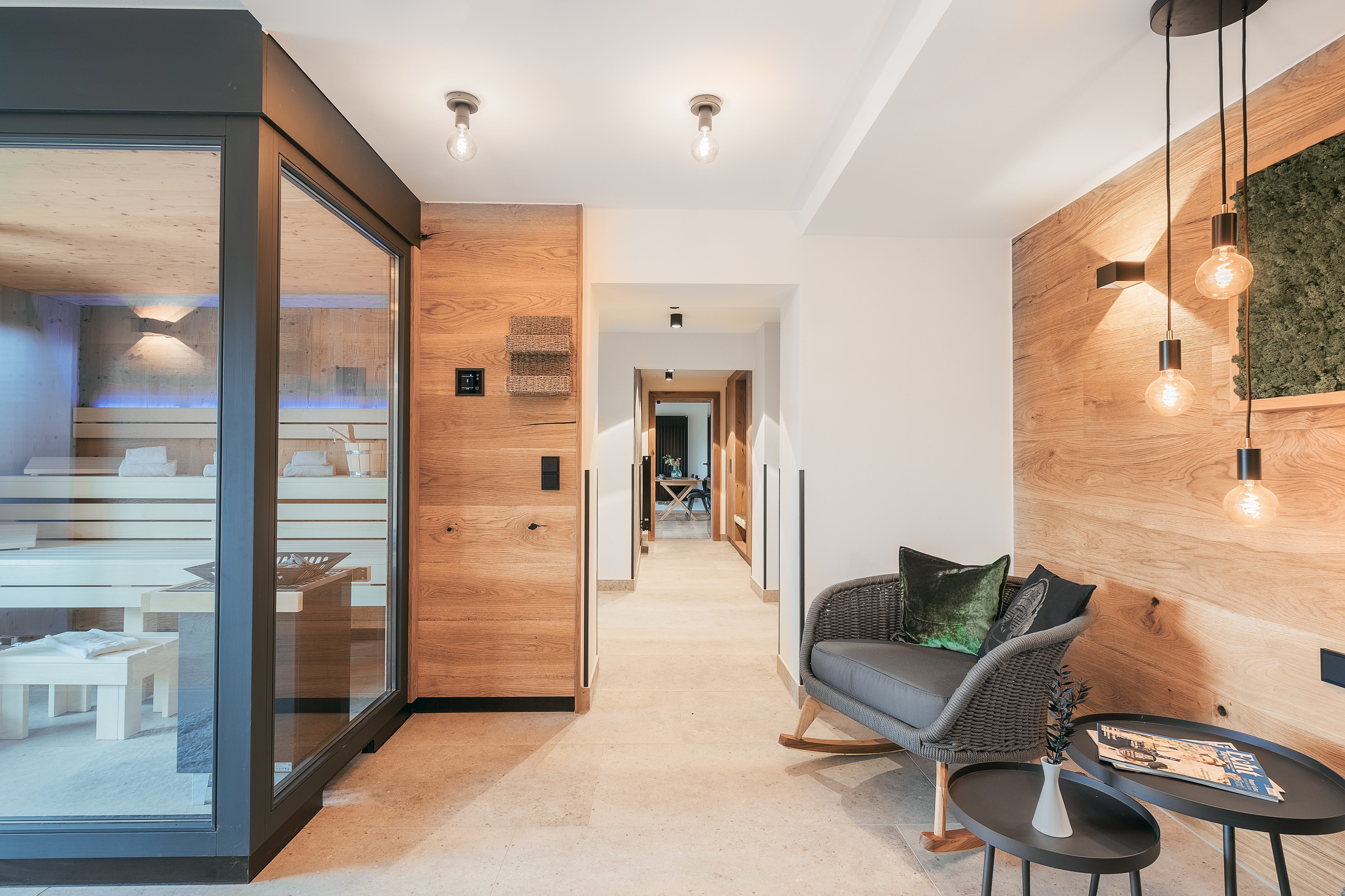 Frühstückspension: Sauna Ferienwohnung Luxus Chalet - Ferienwohnungen "Zum Kramerwirt"