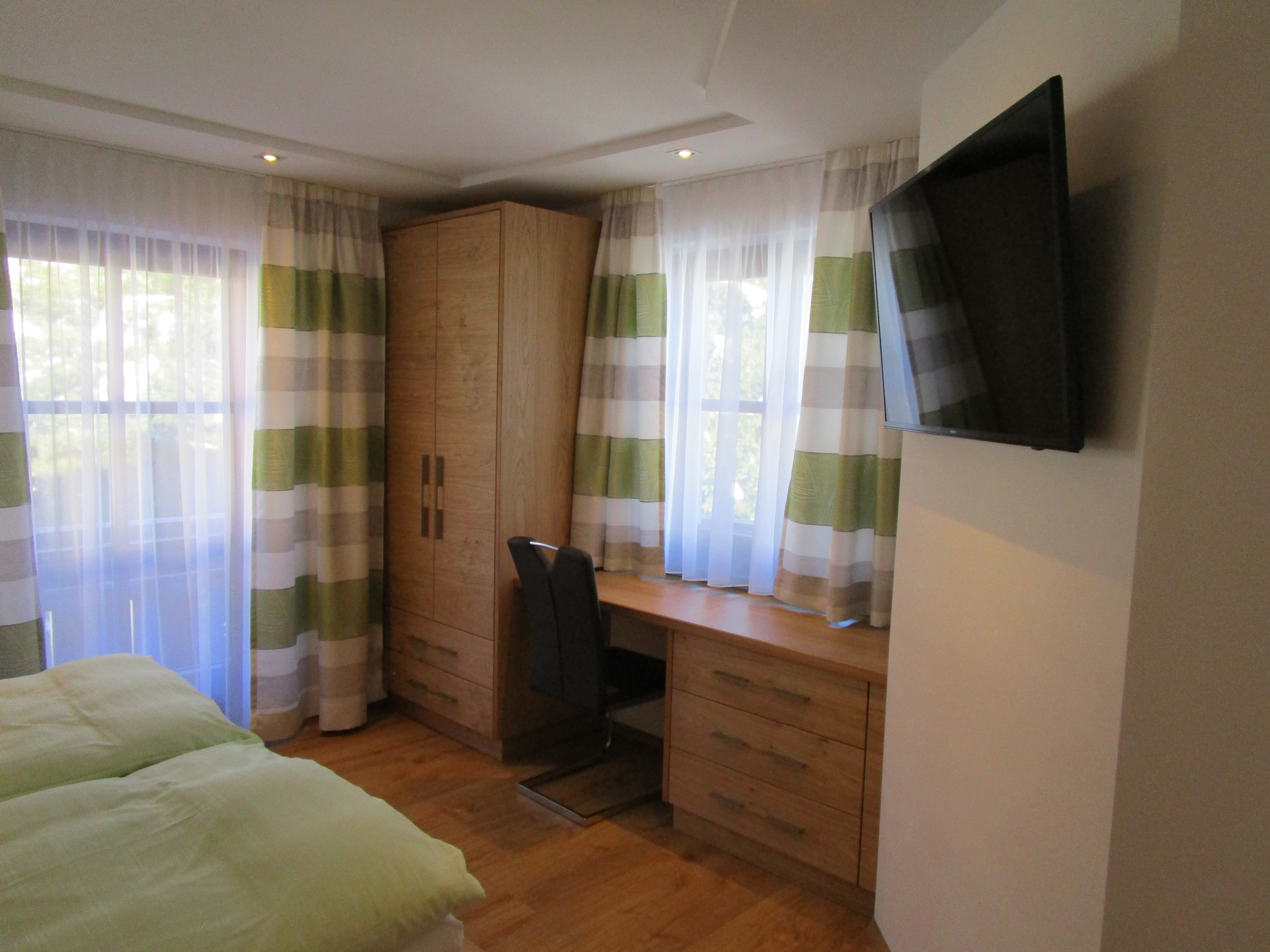 Frühstückspension: Schlafzimmer Apartment - Frühstückspension Sunnhäusl Fam, Harlander-Stoffel