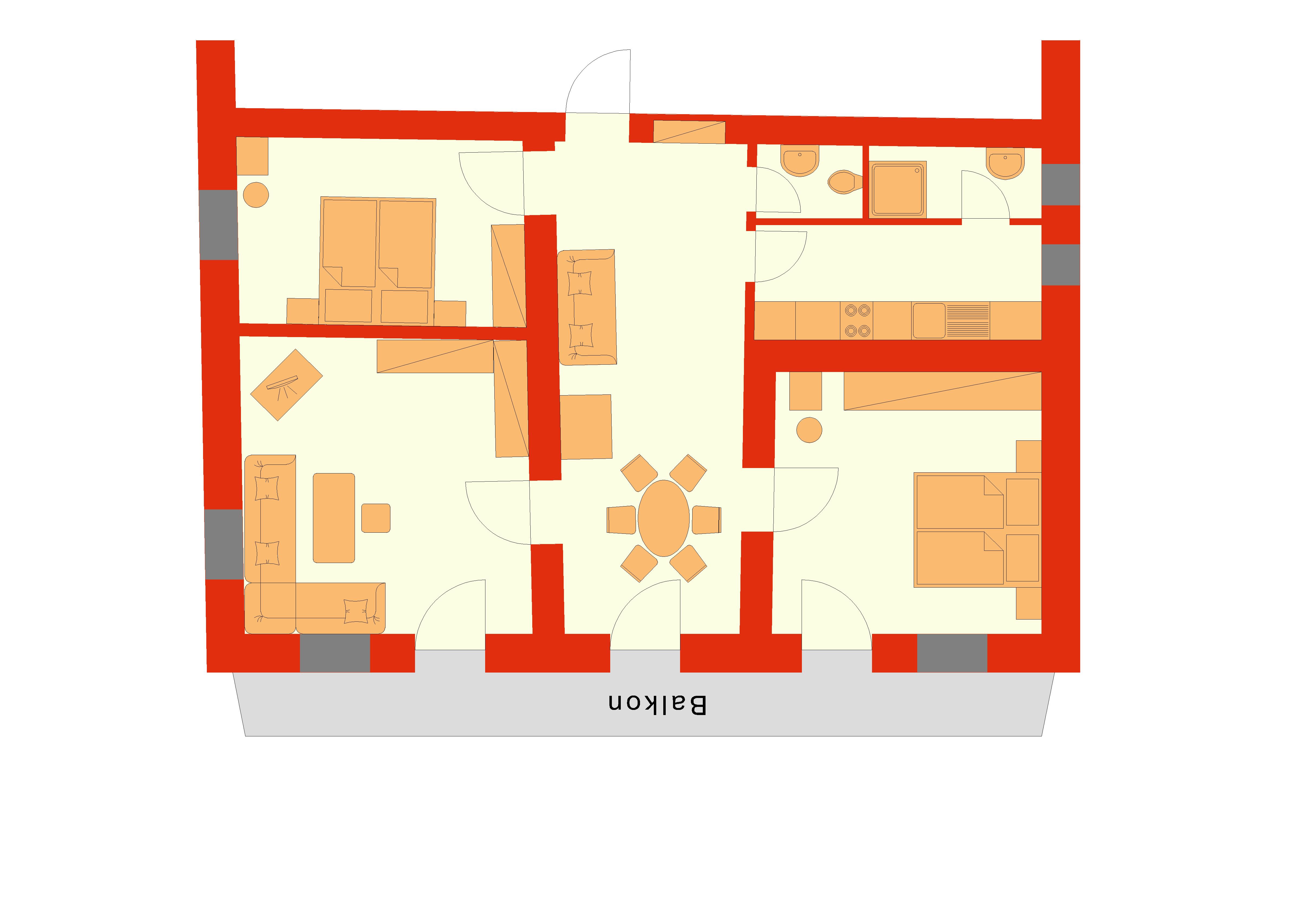 Ferienwohnung Plozner Österreich Kärnten Nassfeld Pressegger See Hermagor Zimmerkategorien Ferienwohnung Typ/C