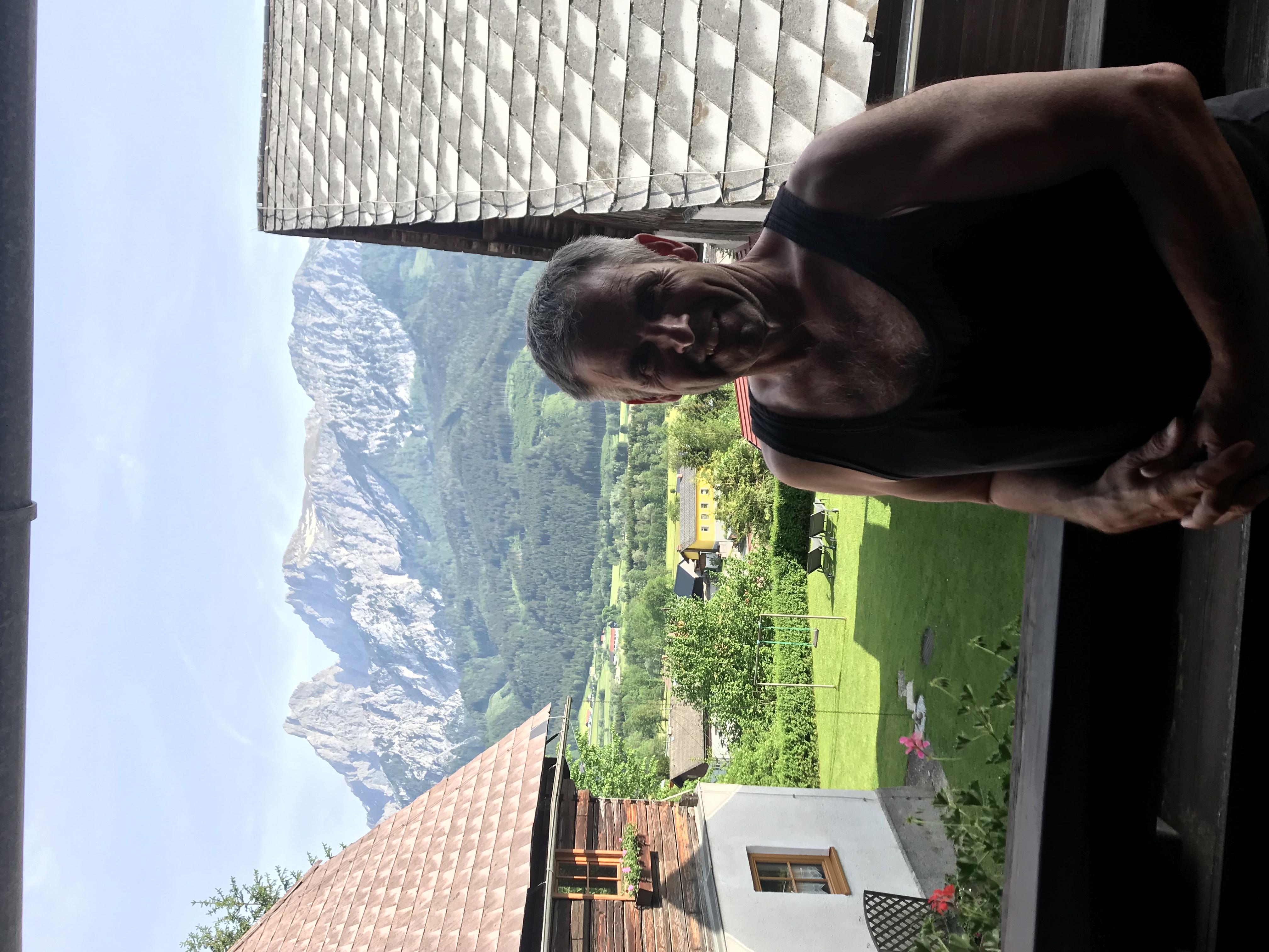 Frühstückspension: Unser Blick vom Zimmer aus  - Privatzimmer und Ferienwohnungen Gassner