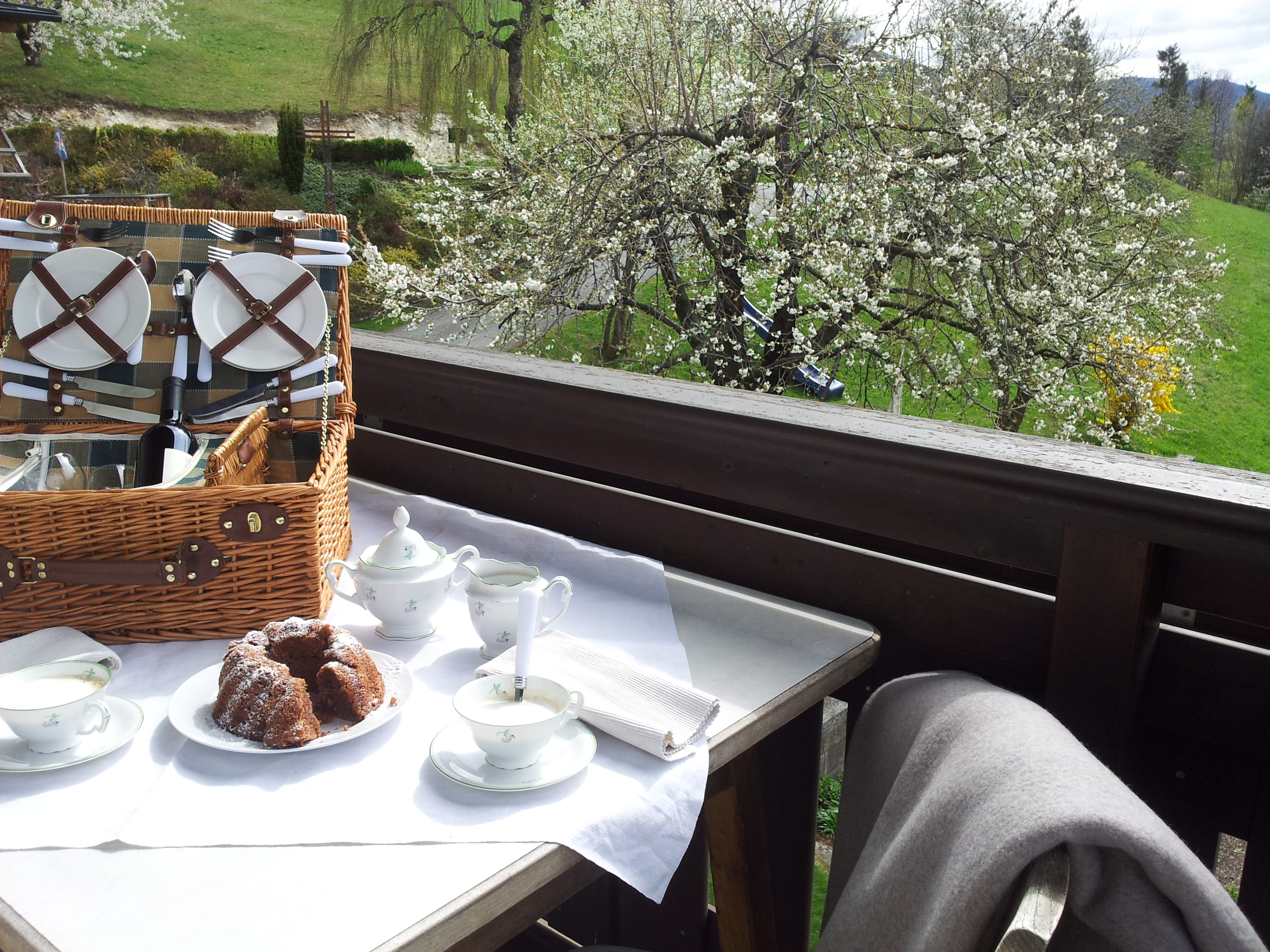 Frühstückspension: Haben Sie Lust auf ein Picknick? Wir packen den Korb für Sie in der Variante süss oder herzhaft. - Kleinhofers Himbeernest