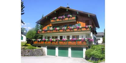 Pensionen - Umgebungsschwerpunkt: See - Lahnstein (Ebensee) - Aussenansicht Sommer - Pension Köberl