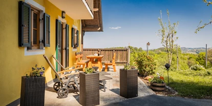 Pensionen - Parkplatz: kostenlos bei der Pension - Großklein - Familienzimmer mit Terrasse - Weingut & Buschenschank Pölzl