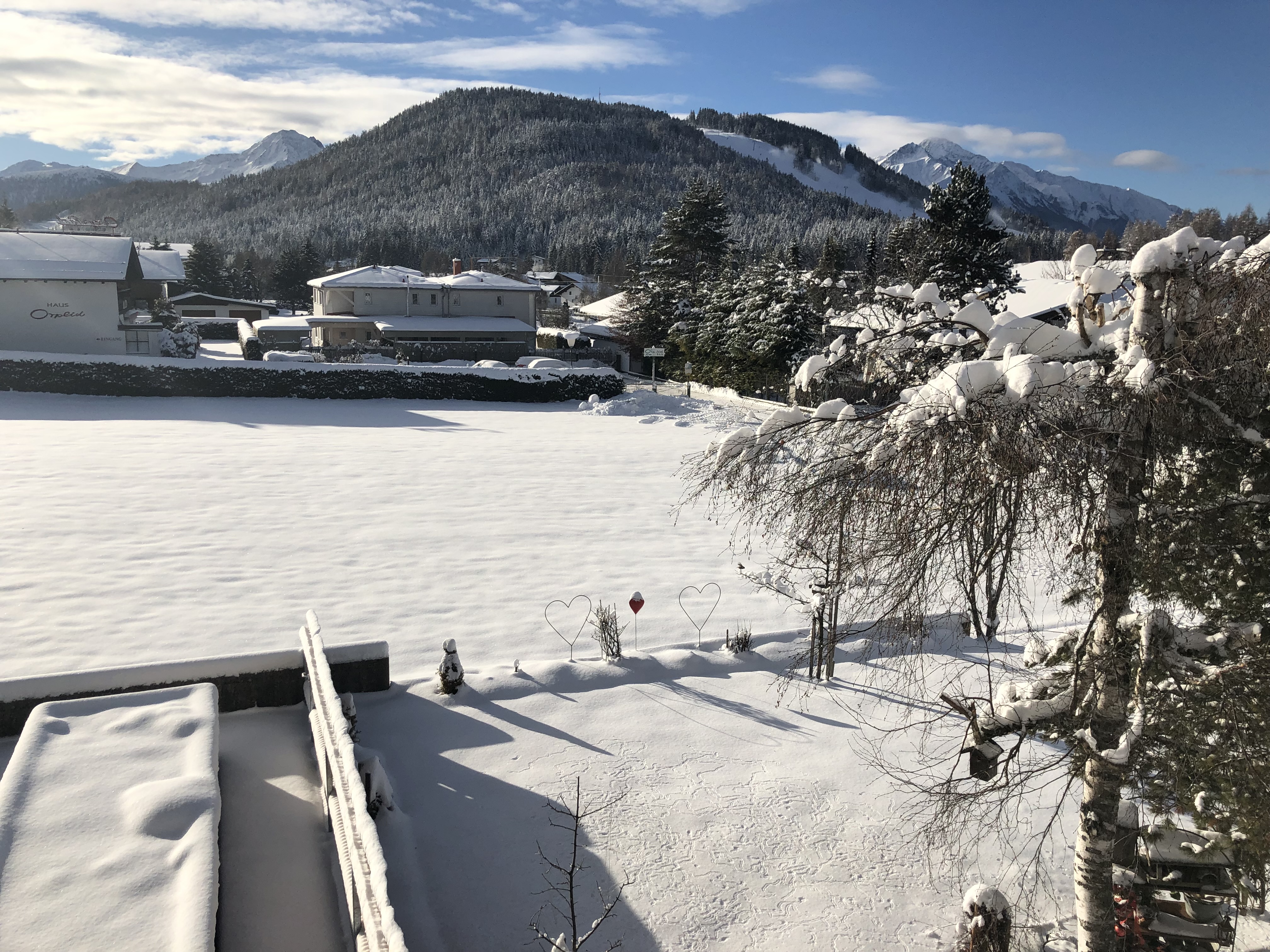 Frühstückspension: Aussicht App. Poesie - Hannas ALPENGRUSS 