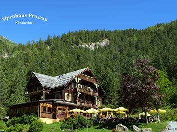 Alpenpension Gastein Ausflugsziele Alpenhaus Prossau