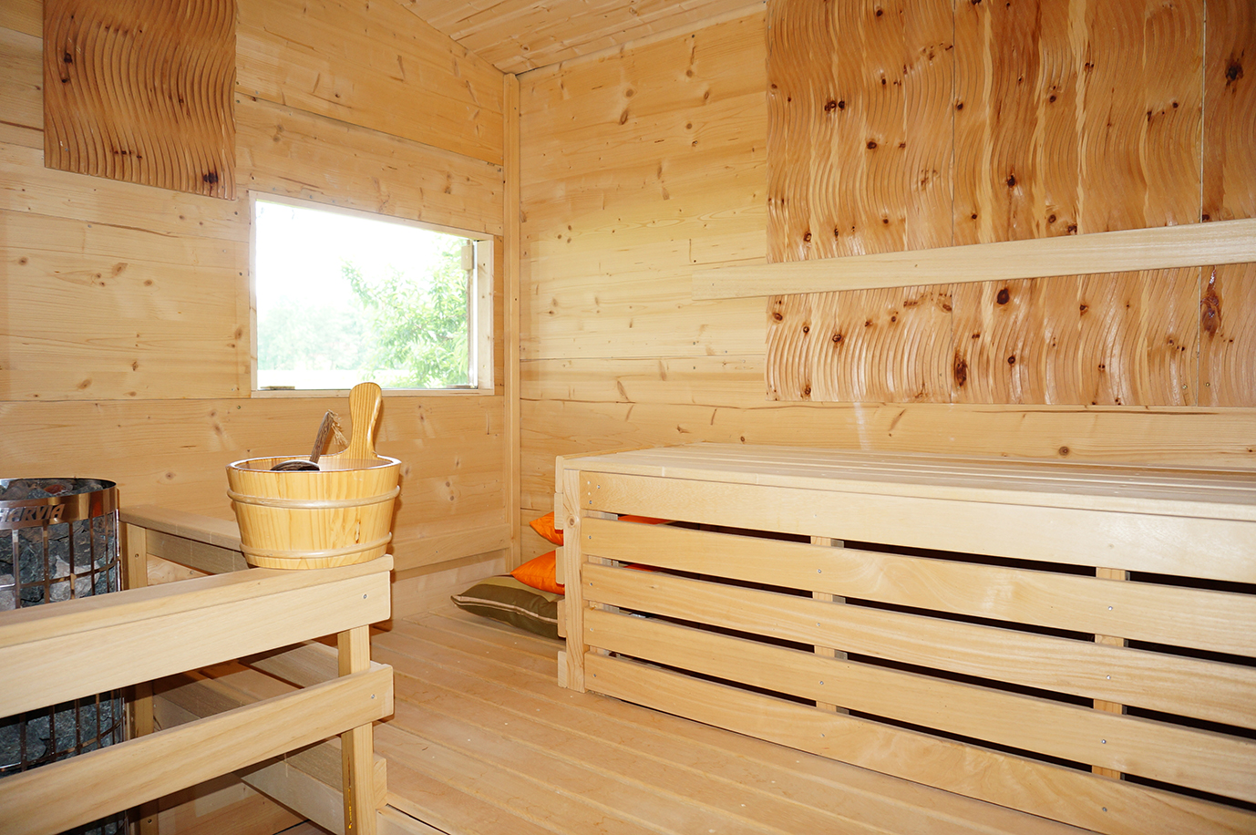 Frühstückspension: In der Saunahütte - Pension Wolkenreich