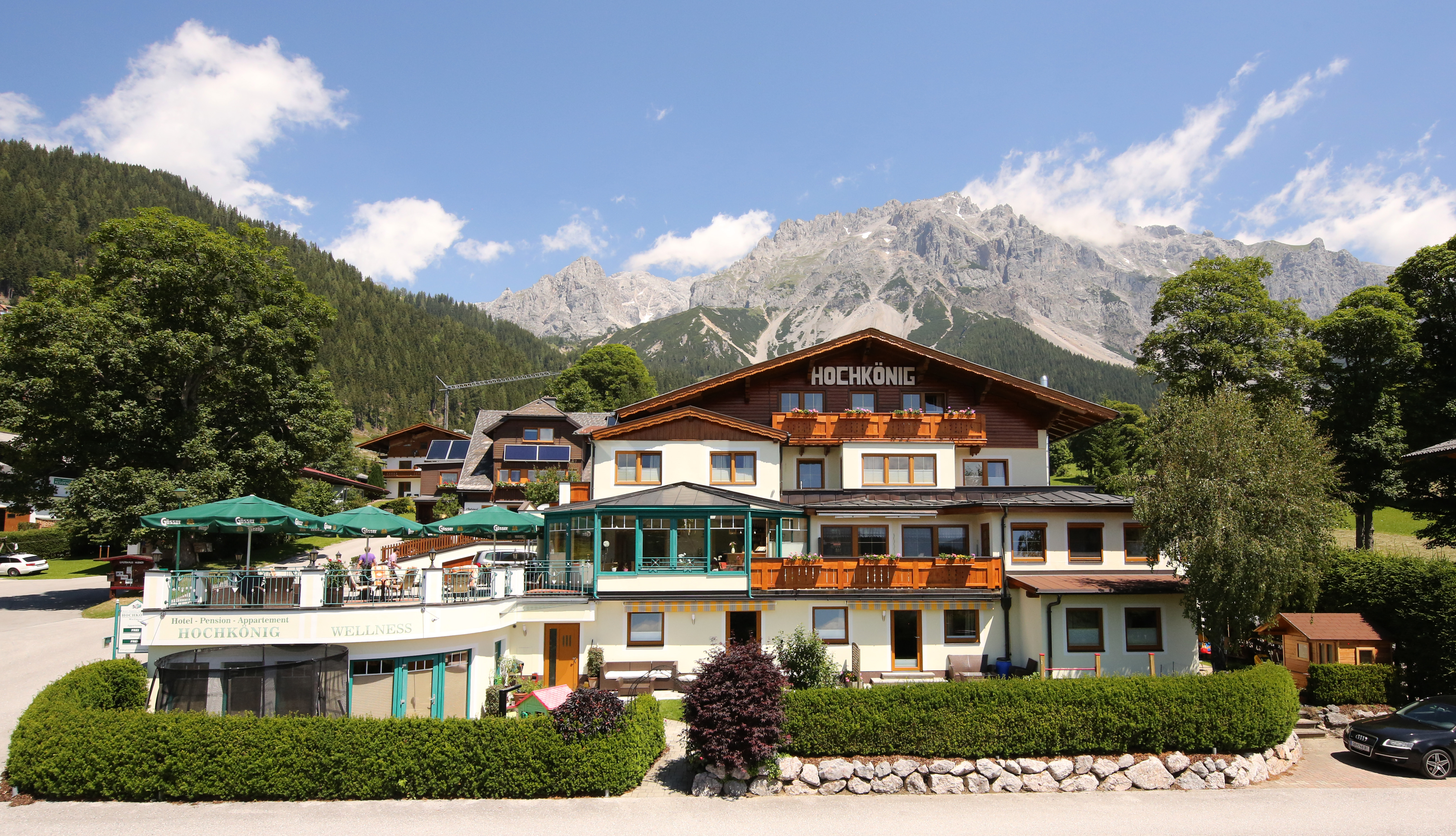 Frühstückspension: Aparthotel DAS Hochkönig