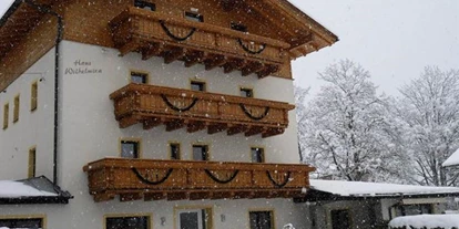 Pensionen - Parkplatz: kostenlos bei der Pension - Leogang - Haus Wilhelmina, Ferienwohnungen & Appartements