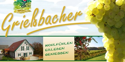 Pensionen - WLAN - Klapping - Weinbauernhof Grießbacher