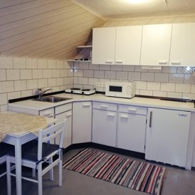 Frühstückspension: Küche im Apartment "Panorama" - Frühstückspension Hermine Fraiß