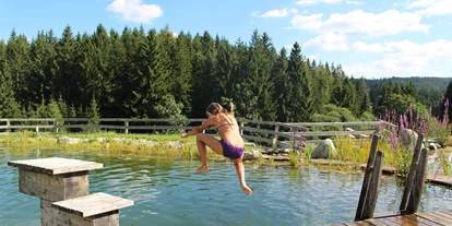 Pensionen - Restaurant - Das Naturbiotop lädt zum Relaxen und Planschen ein.  - Das Leitner Home&Horse (Narnhoferwirt)