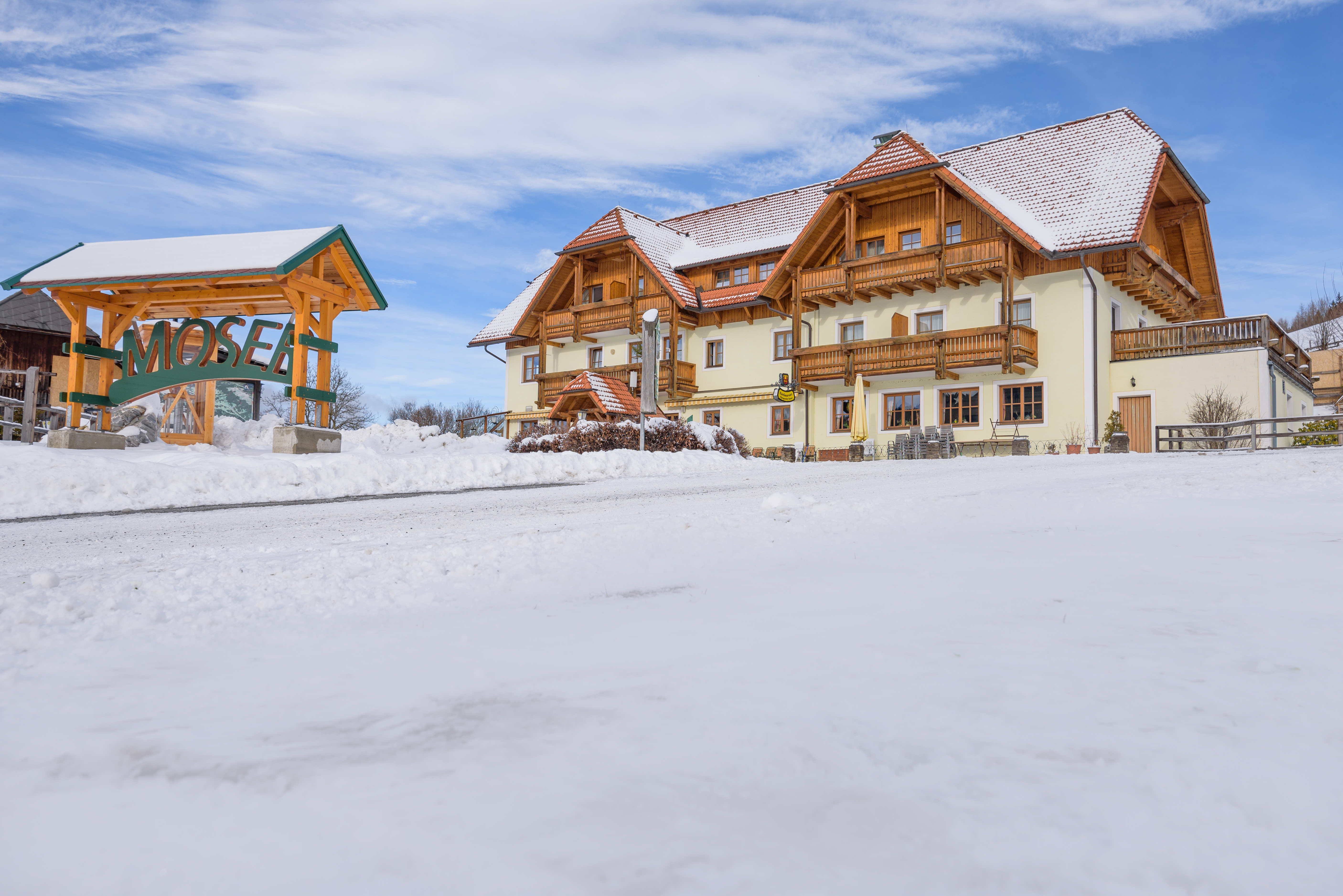 Frühstückspension: Alpengasthof Moser