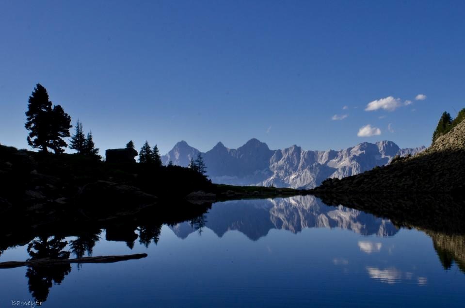Pension Wagnerhof Ausflugsziele Spiegelsee auf der Reiteralm