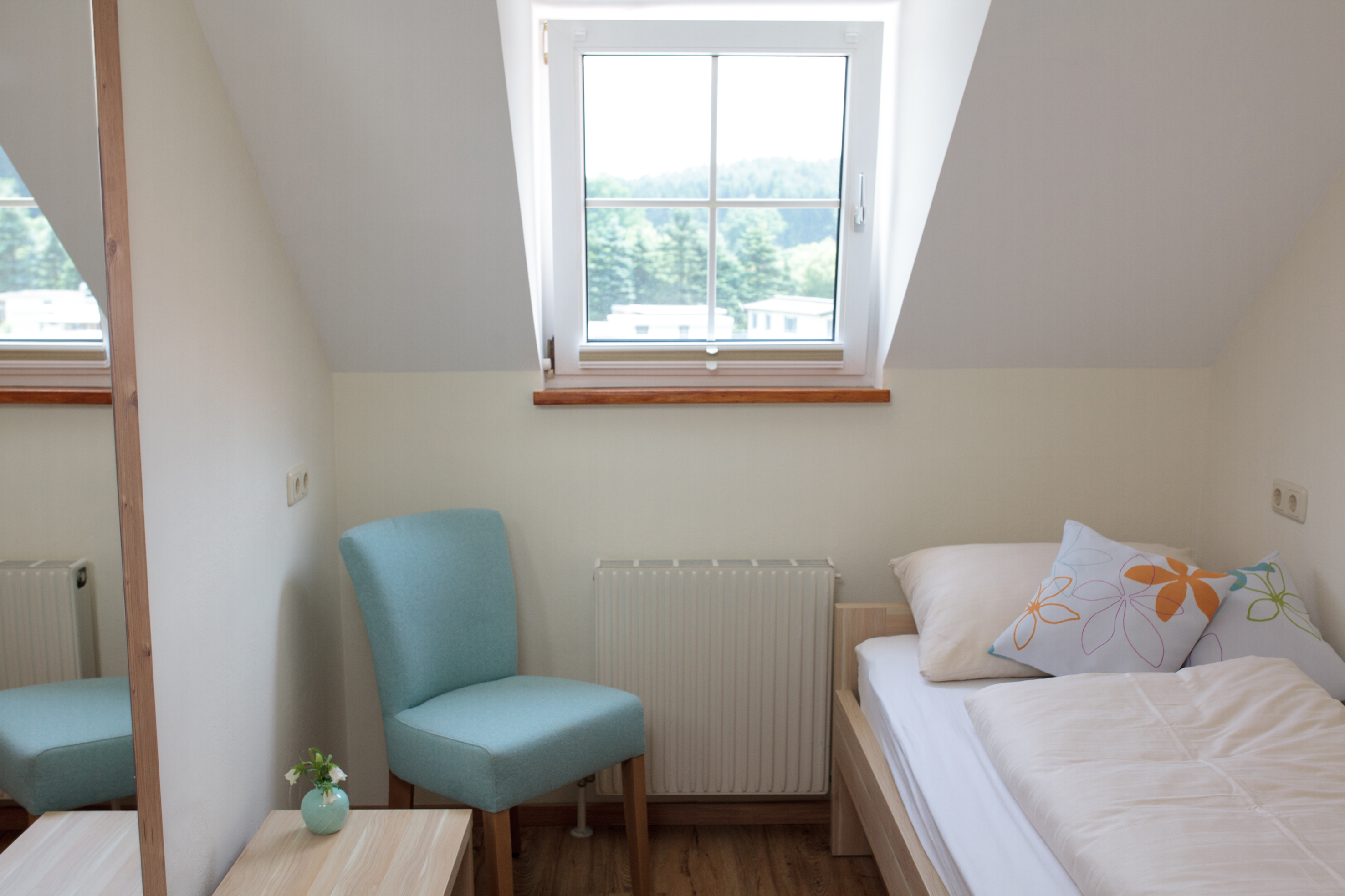 Pension Pirkdorfersee Zimmerkategorien Einzelzimmer "Seegeist" mit Balkon