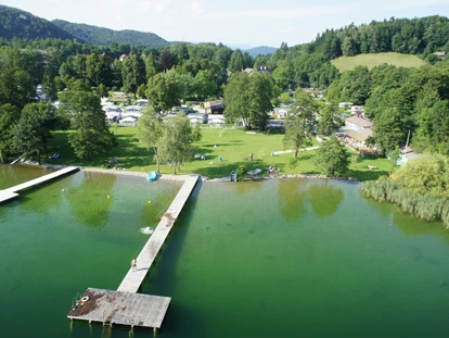 Pensionen - Ossiach - Unser Badestrand - Frühstückspension Brückler