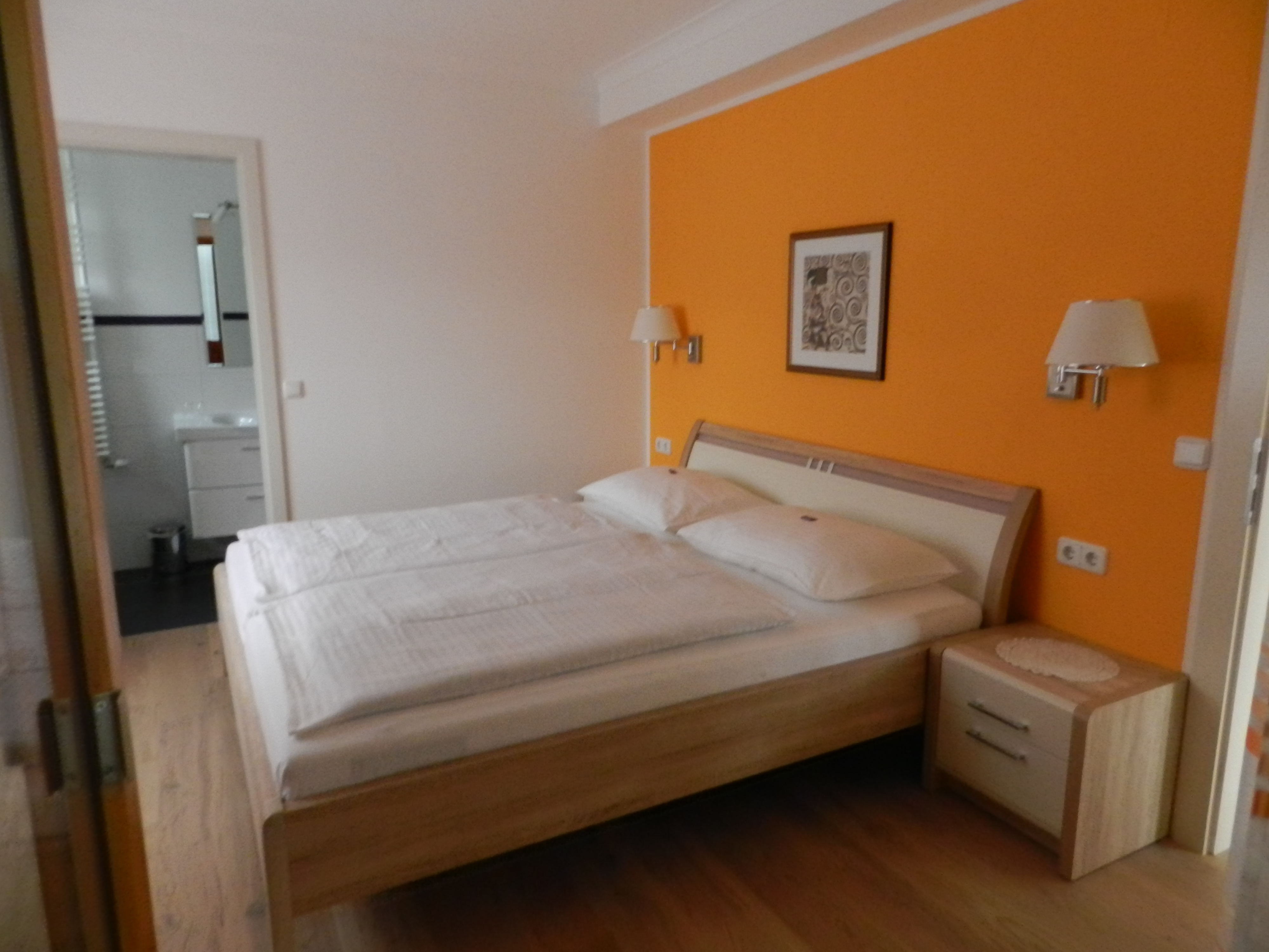 Pensionen - Rattendorf - Schlafzimmer Ferienwohnung - Seehaus Schirg