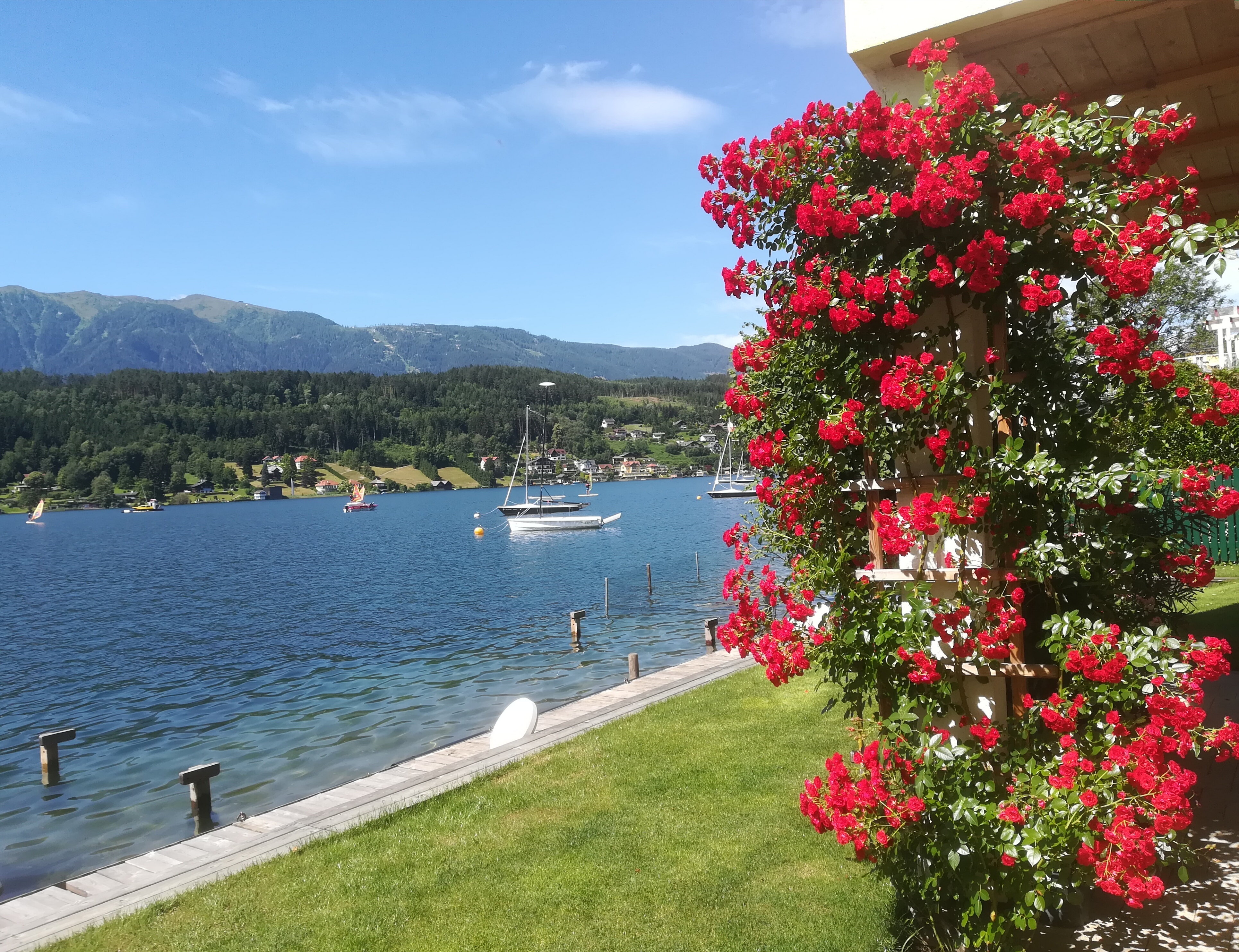 Frühstückspension: Seeaussicht - Seehaus Schirg