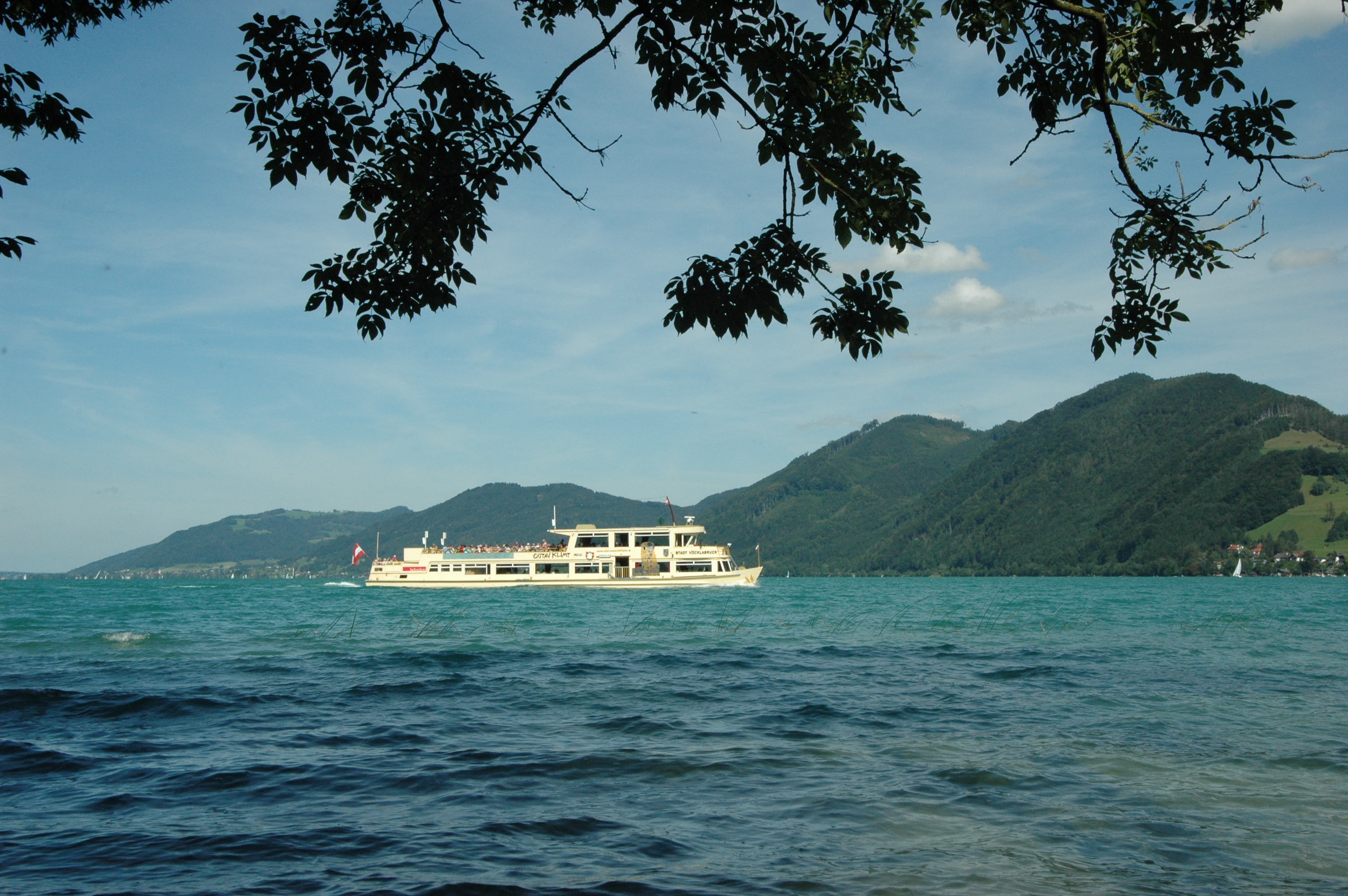 Ferienhof Margarethengut Ausflugsziele Attersee "Schifffahrt