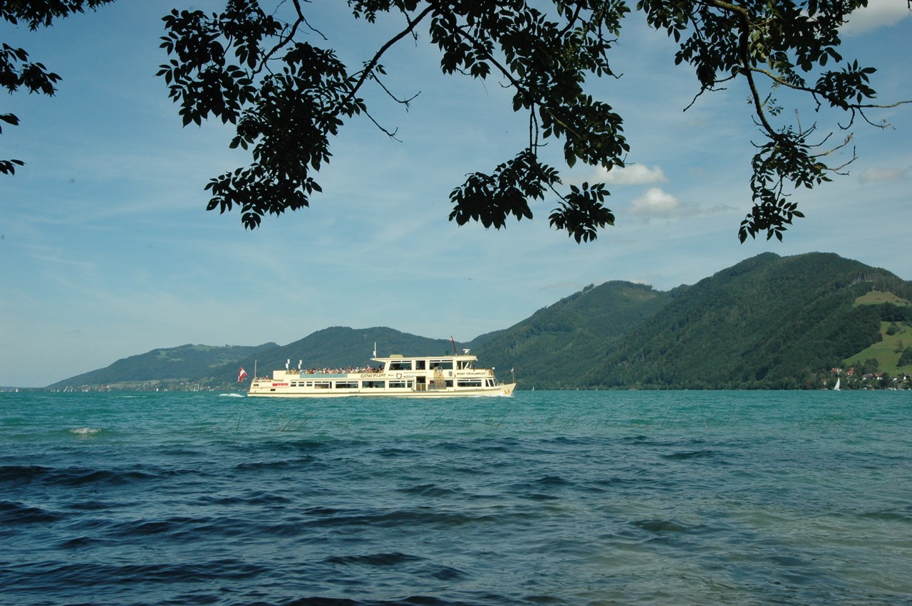 Ferienhof Margarethengut Ausflugsziele Attersee "Schifffahrt