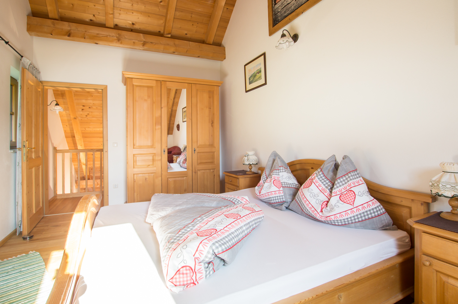 Ferienhof Margarethengut Zimmerkategorien Ferienwohnung "Wolfgangsee"