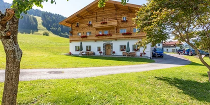 Pensionen - Parkplatz: kostenlos bei der Pension - Leogang - Der Pfindlhof Leogang - Der Pfindlhof