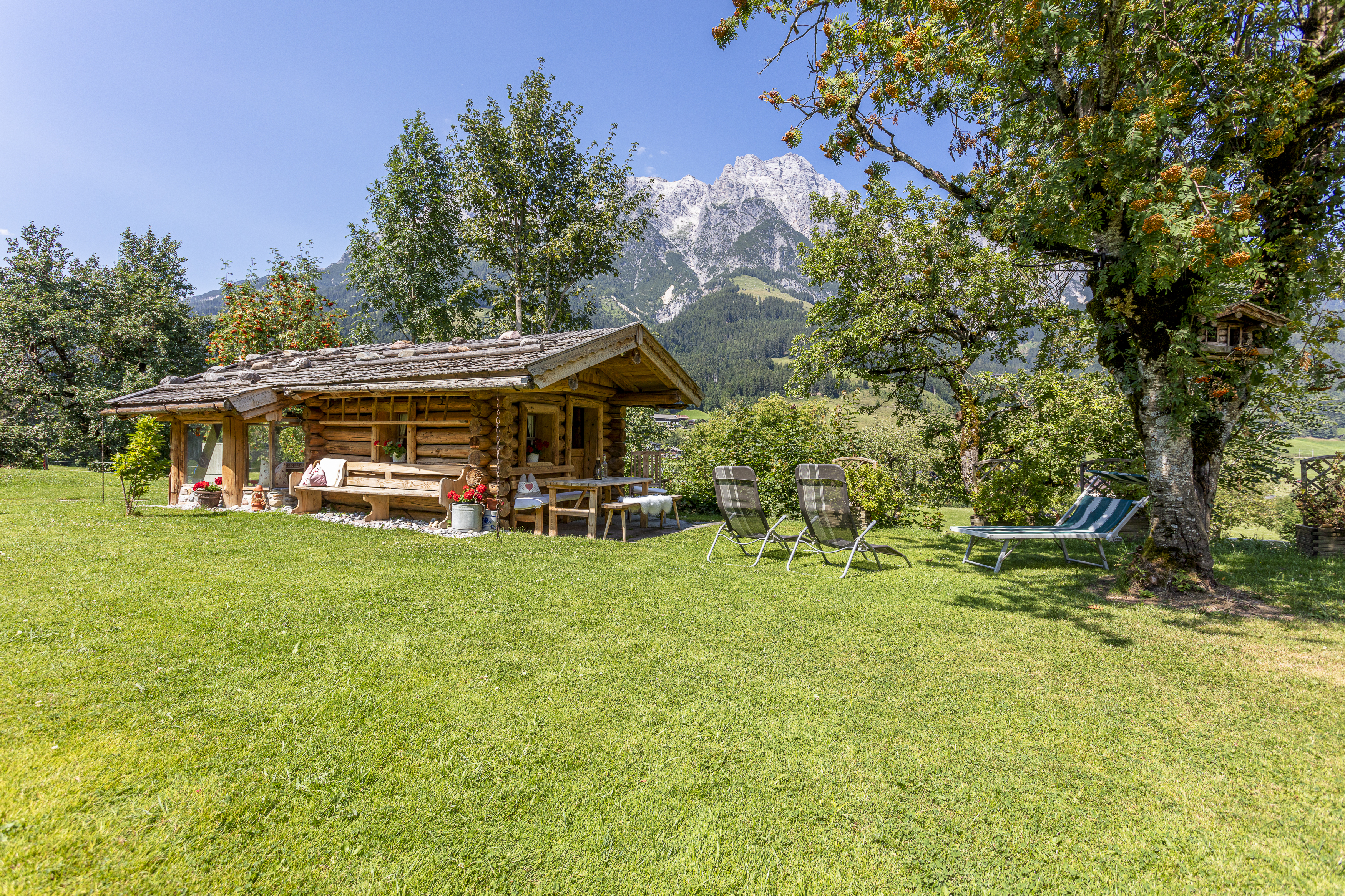 Frühstückspension: Gartenhütte Der Pfindlhof - Der Pfindlhof