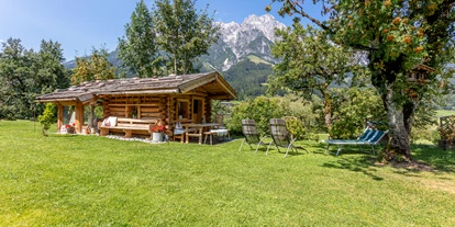 Pensionen - Parkplatz: kostenlos bei der Pension - Leogang - Gartenhütte Der Pfindlhof - Der Pfindlhof