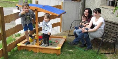Pensionen - Restaurant - Unser Kinderspielplatz. - Waldpension Ranner - Ferienwohnungen