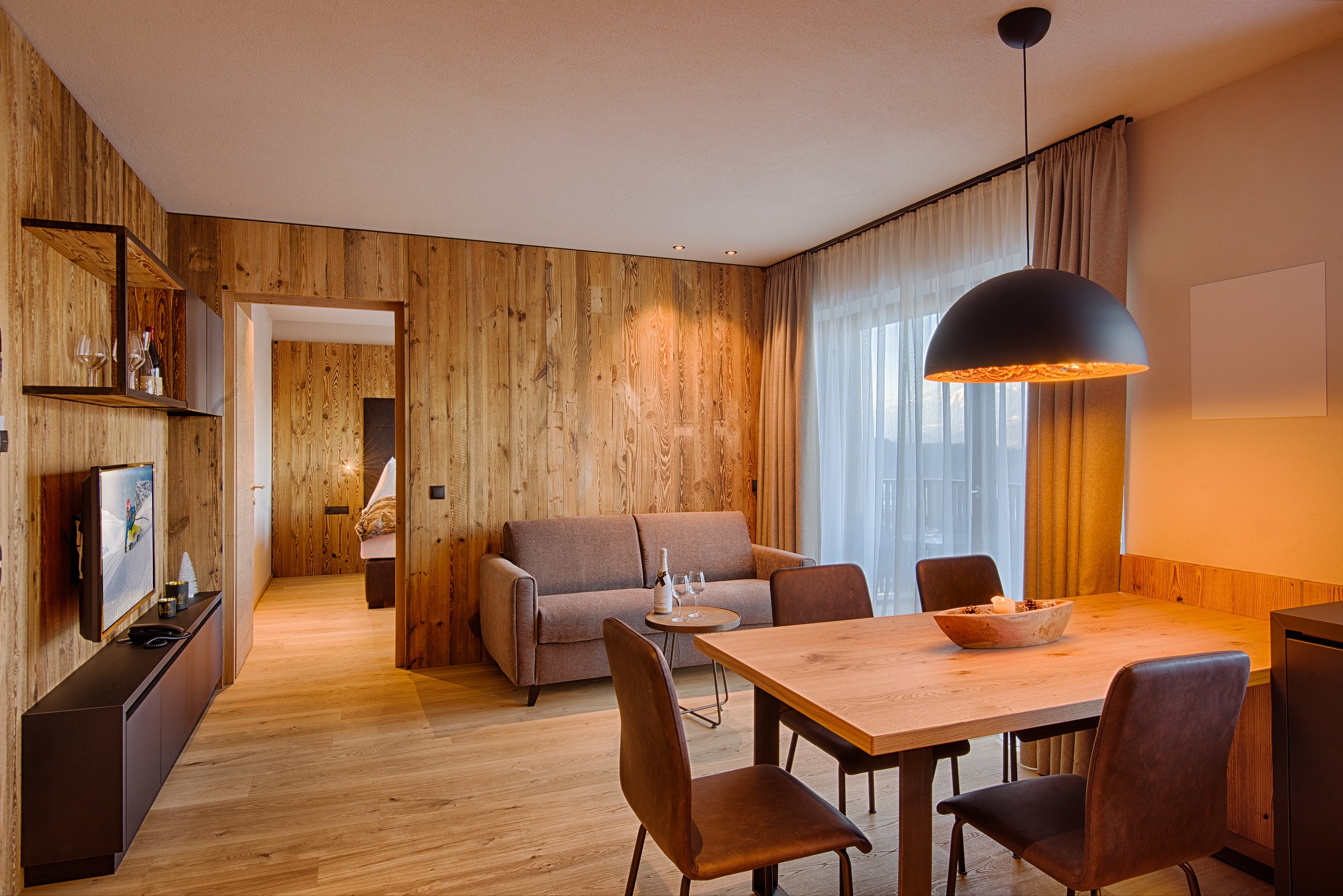 Frühstückspension: Ferienwohnung - K1 Mountain Chalet - Luxury Home