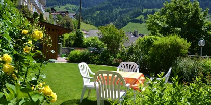 Pensionen - Naturns - Garten - Residence Apartment Talblick