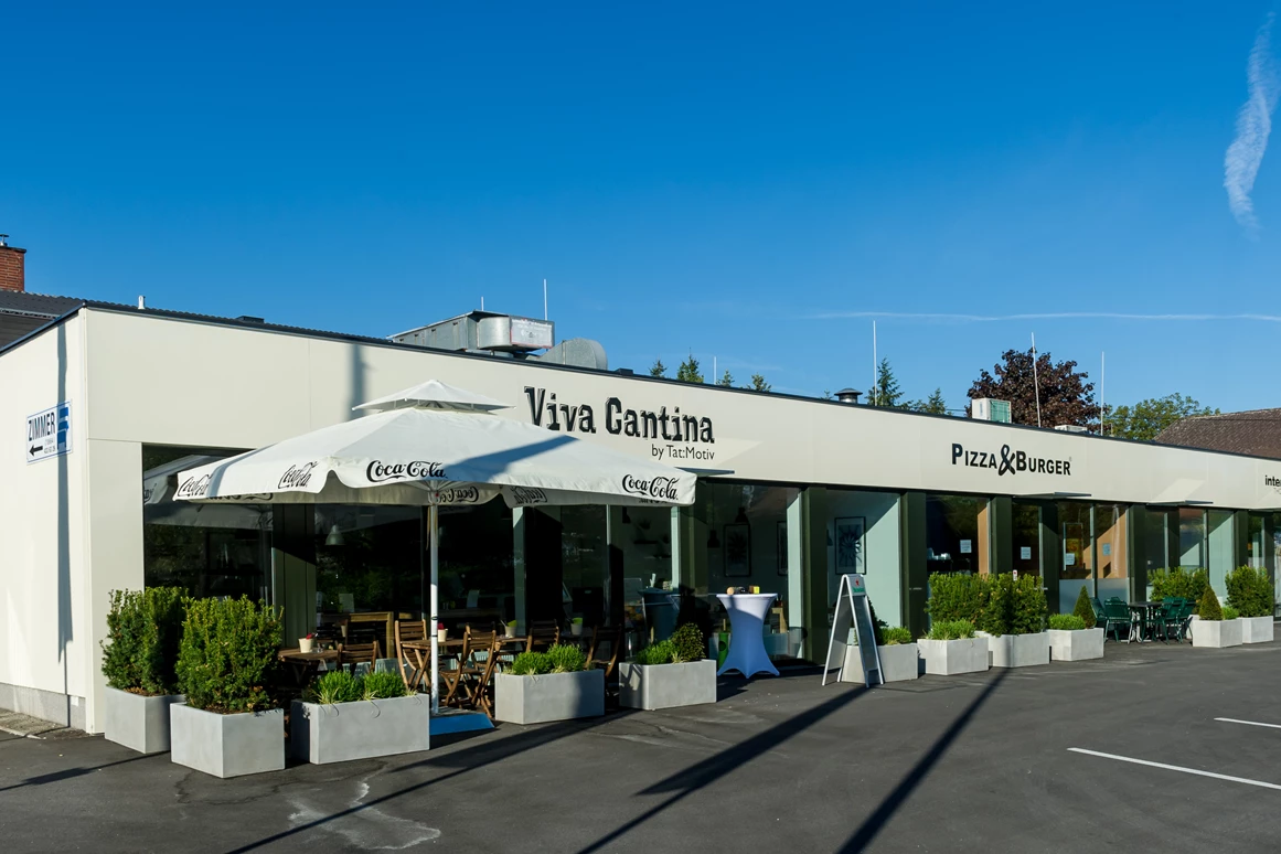 Frühstückspension: Frühstücksmöglichkeit im Viva Cantina - 24/7 Zimmer Asten