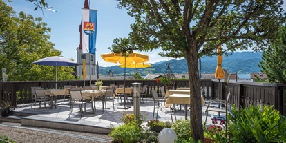 Pensionen - Art der Pension: Frühstückspension - Seewalchen am Attersee - Terrasse - Pension Huber***