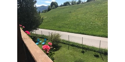 Pensionen - Art der Pension: Frühstückspension - Seewalchen am Attersee - Blick vom Balkon  - Wagnermoosgut